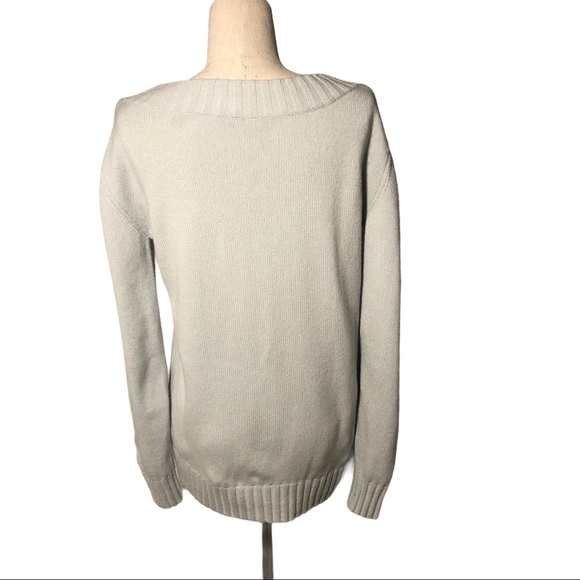 Vince S light green boatneck sweater - Picture 3 of 6